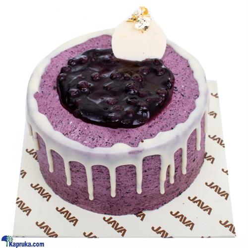 Java Fresh Blueberry Cream White Chocolate Cake