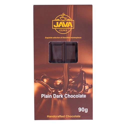 Java Plain Dark Chocolate Slab