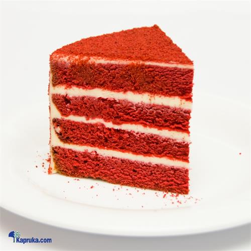 Java Red Velvet Cake Slice