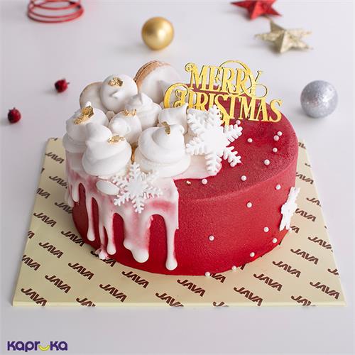 Java Red Velvet Magic Cake