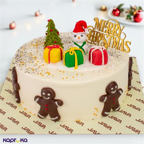 Java Winter Wonderland Cake