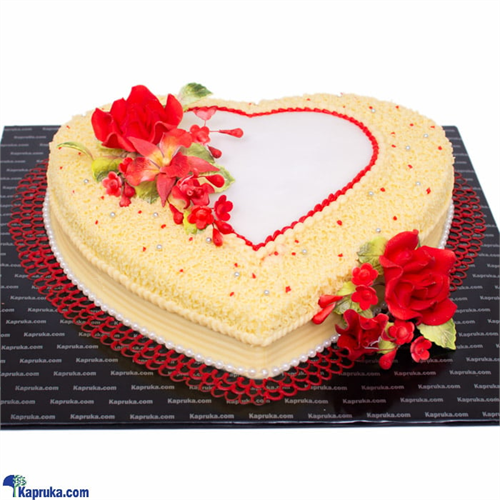 My Romantic Moment Ribbon Cake