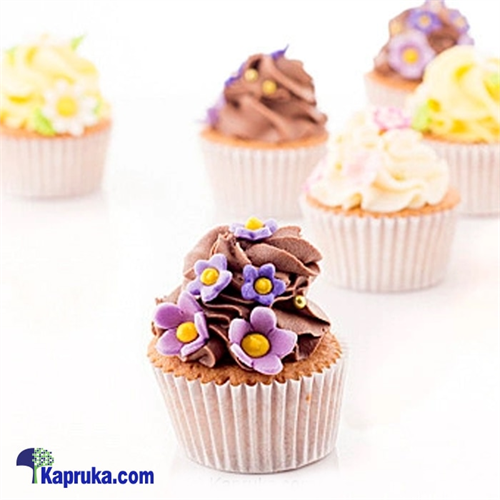 ' Blooms' Vanilla And Chocolate Mix Cupcakes - 12 Piece