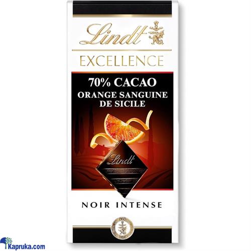 LINDT EXCELLENCE 70 COCOA DARK ORANGE CHOCOLATE 100G