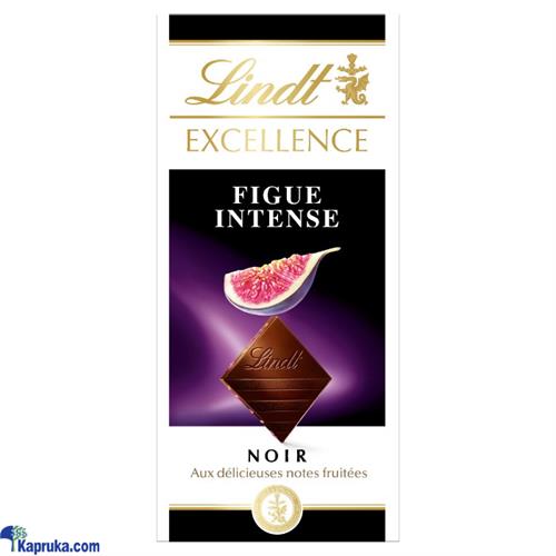 LINDT EXCELLENCE DARK FIG INTENSE CHOCOLATE 100G