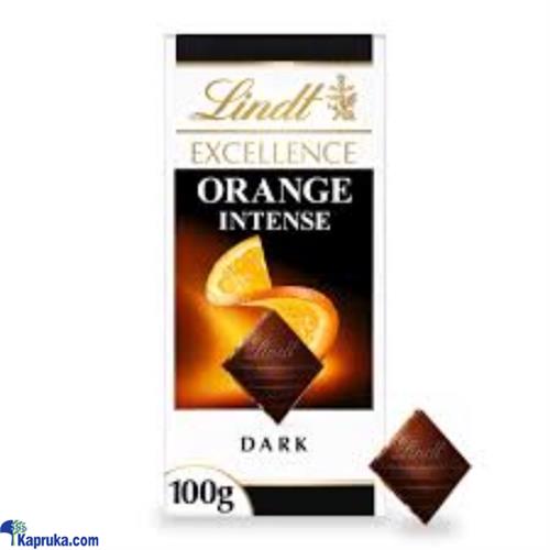 Lindt Excellence Dark Orange Chocolate Bar 100g