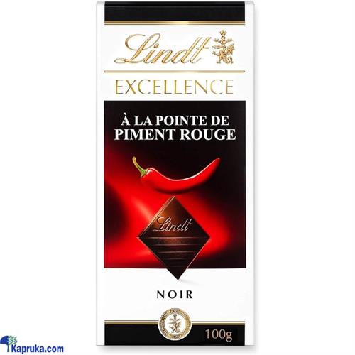 LINDT EXCELLENCE DARK RED PEPPER CHOCOLATE 100G