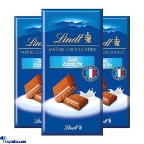 LINDT EXTRA FINE MILK CHOCOLATE 100G