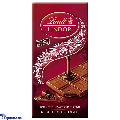 LINDT LINDOR DOUBLE CHOCOLATE 100G