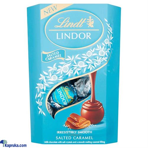 LINDT LINDOR SALTED CARAMEL 200G