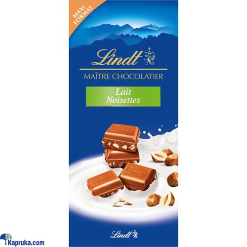 LINDT MILK HAZELNUT CHOCOLATE 190G