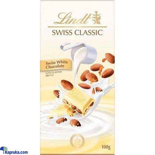 LINDT WHITE CHOCOLATE 100G