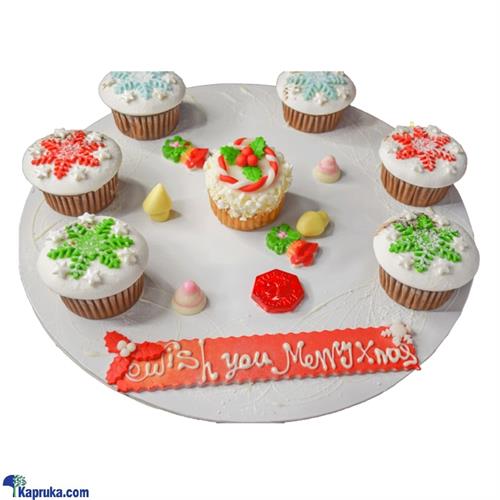 Mahaweli Reach Christmas Cup Cakes - 07 Pieces