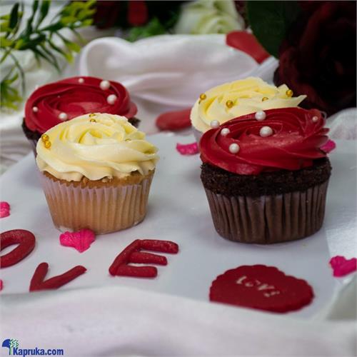 Mahaweli Reach Kiss Me Slowly Cupcakes - 04 Pieces