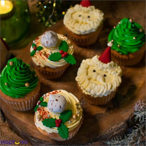 Mahaweli Reach Santas Cupcakes