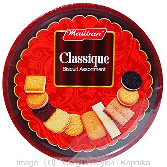 Maliban Biscuit Assortment Tin - 500g