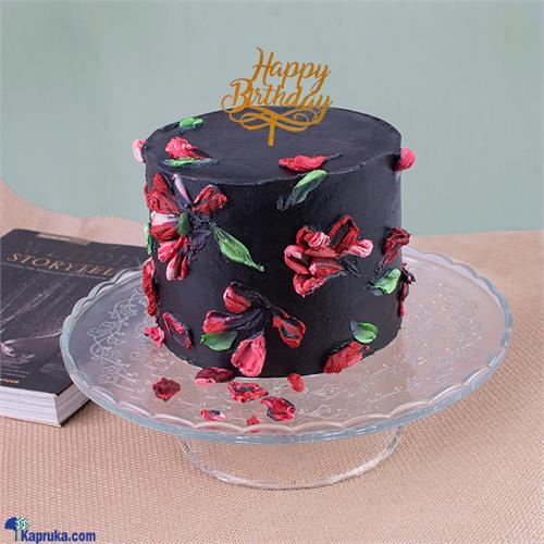 Midnight Rose Velvet Cake