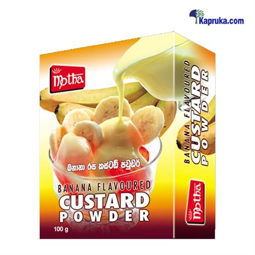 Motha Banana Flavoured Custard Powder - 100g