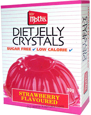 Motha Strawberry Diet Jelly Crystals Pkt - 30g