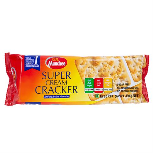 Munchee Super Cream Cracker - 190g