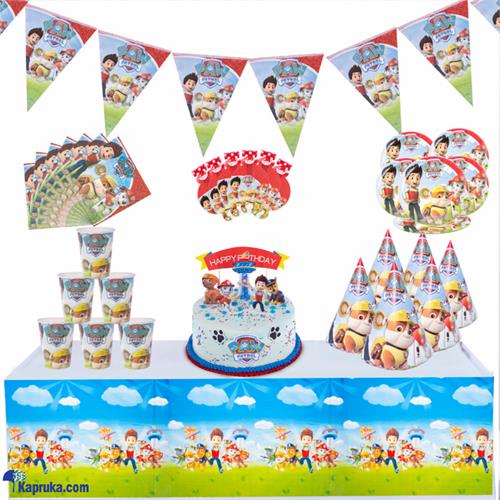 Paw Petrol Birthday Bundle - Paw Petrol Cake With Party Essentials