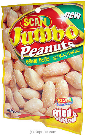 Scan Jumbo Peanuts - 100g