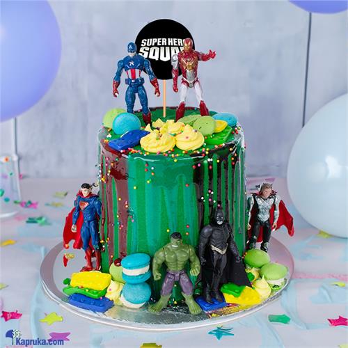 Super Hero Squad Cake Tower