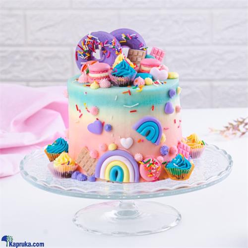 Sweet Dreams Wonderland Ribbon Cake