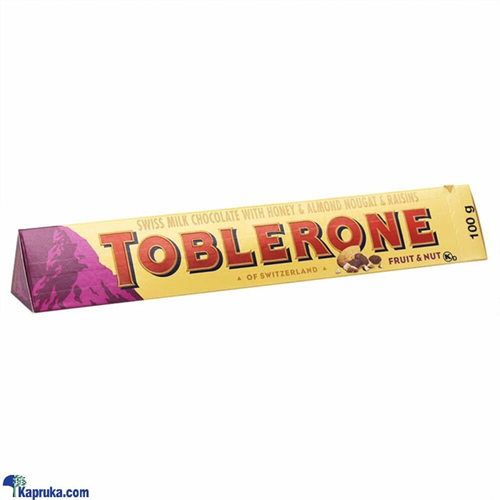 Toblerone Fruit And Nut Chocolate 100g