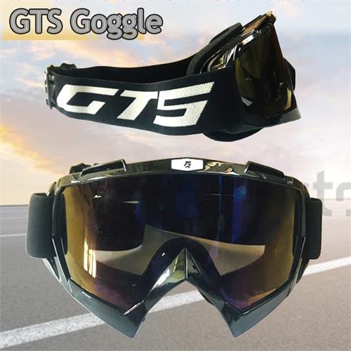 GTS Goggle For Helmet - Black Clear