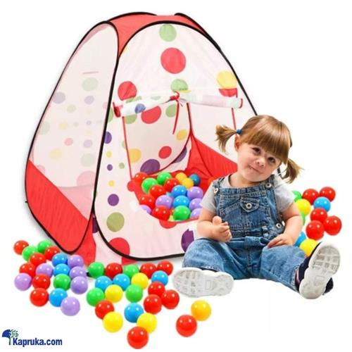 Play Tent Portable Magic Ball Pool, (50pcs Ocean Ball) - 8009