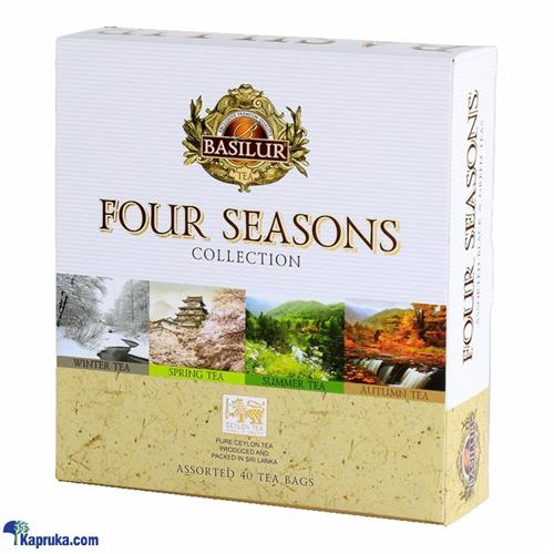 BASILUR TEA - FOUR SEASONS - TEA BAG - FOIL ENV - ASSORTED 40 E- (10E X4) - 70g (71561- 00)