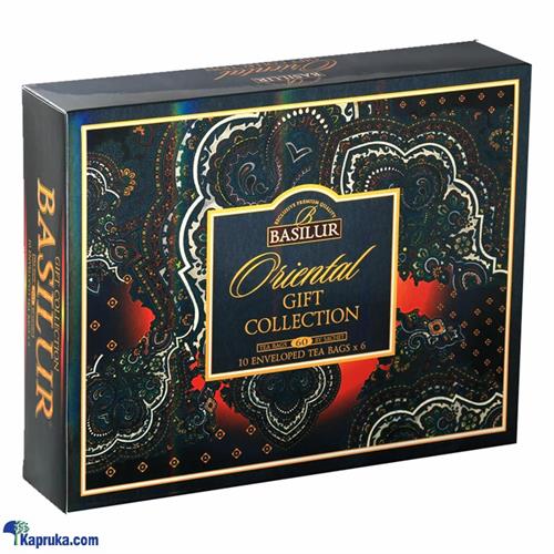 BASILUR TEA - ORIENTAL COLLECTION - GIFTBOX - TEA BAG - FOIL ENV- 60E ( 70932- 00 )