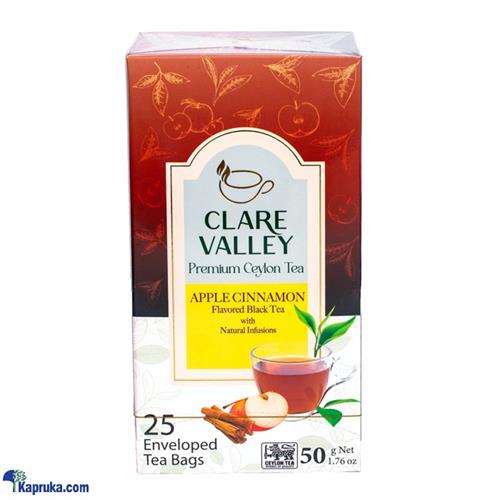 CLARE VALLEY APPLE CINNAMON FLAVOURED BLACK TEA ? 50g (25 TEA BAGS )