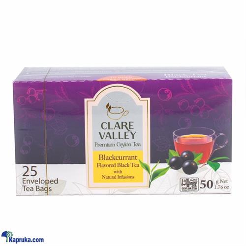 CLARE VALLEY BLACKCURRENT FLAVOURED BLACK TEA ? 50g ( 25 TEA BAGS )