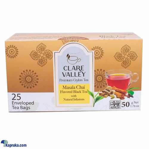 CLARE VALLEY MASALA CHAI BLACK TEA 50g ( 25 TEA BAGS )