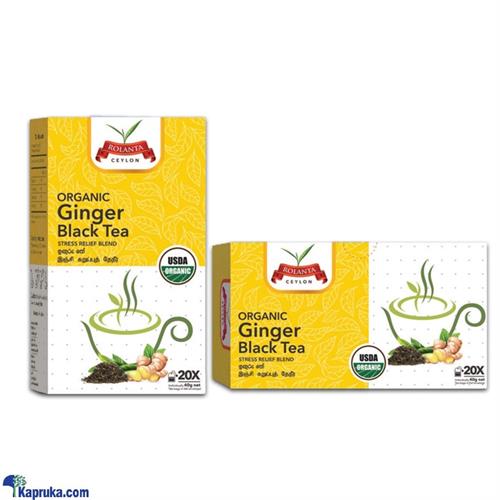 Rolanta Organic Ginger Black Tea Drink- 40g