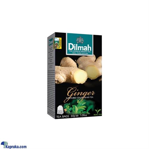 Dilmah ginger flavoured black tea bags (1.5g/20bags) - Beverages