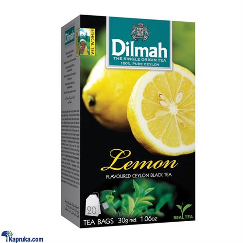 Dilmah lemon flavoured black tea bags (1.5g/20bags) - Beverages