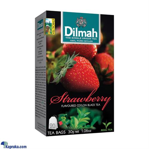 Dilmah strawberry flavoured black tea bags (1.5g/20bags) - Beverages