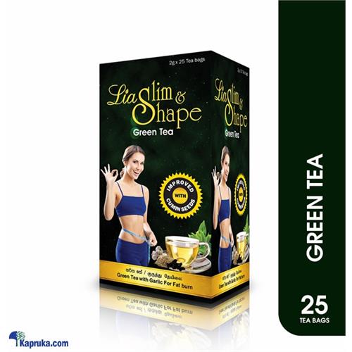 Lia Slim & Shape Green Tea (with Garlic For Fat Burn) - 2g X25s