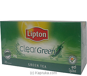 Lipton - Clear Green Tea ( 20 Bags ) Pkt - 30g