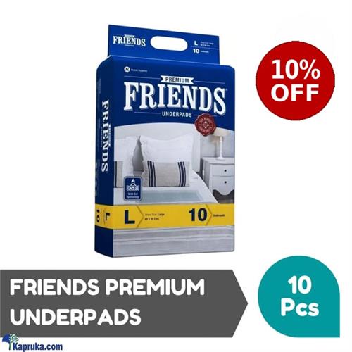 FRIENDS PREMIUM UNDERPADS - 10PCS PACK - LARGE