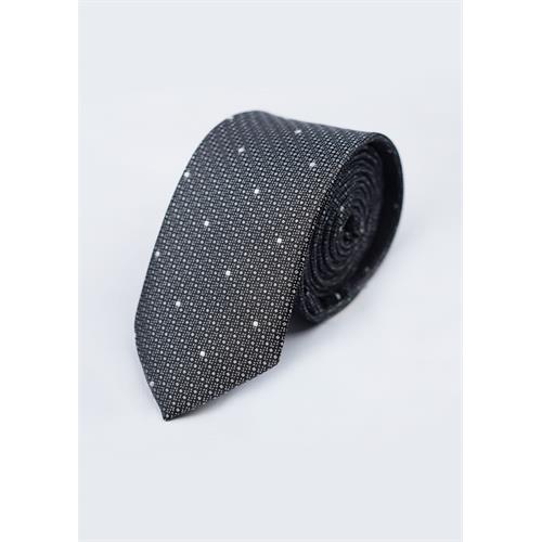 SIGNATURE SLEEK STYLE GRAY SLIM TIE