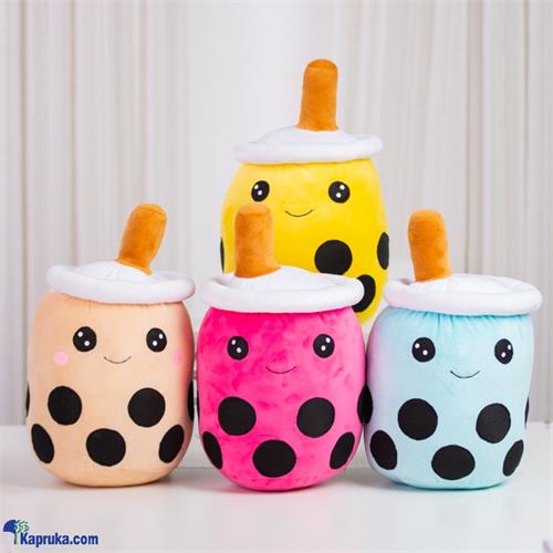 Bubble Tea Plushies - Cuddly Toy - Hugging Pillow - Room Deco Yellow