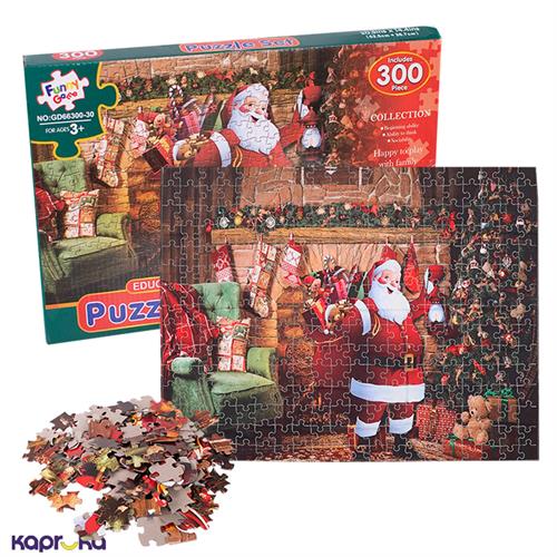 Christmas Santa Puzzle Set - 300 Pieces