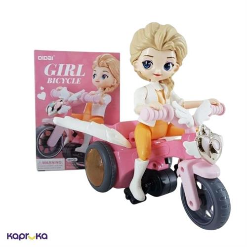 Electric Musical Light Stunt Tricycle Toy For Kids