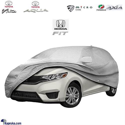 Fabric Outdoor Hatchback Car Large Cover Motor Rain Coat Suitable For Panda Cross - Perodua Axia - Toyota Aqua - Honda Fit - Toy