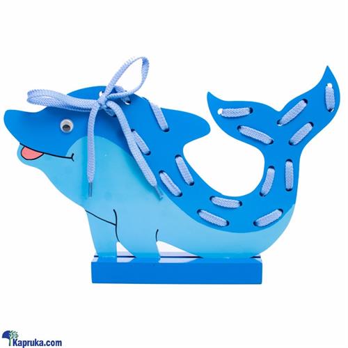 Fun Lacing Dolphin Fun Learning Game For Kids, Educational Toytf060