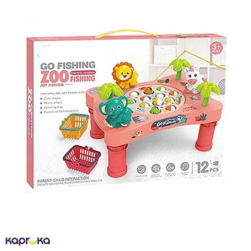 Magnetic Zoo Musical Fishing Game